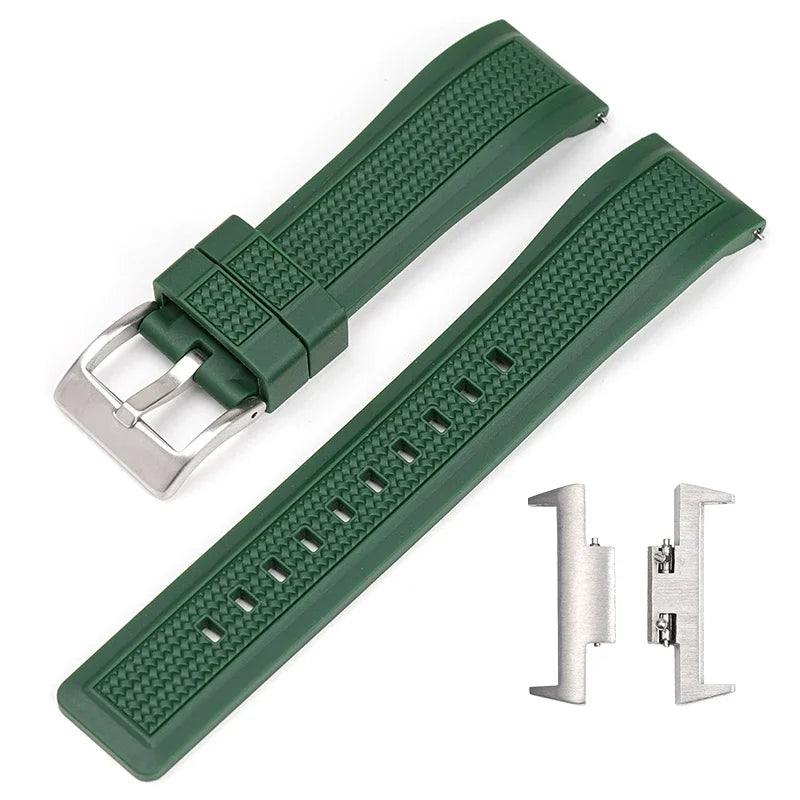 Bracelet en Silicone pour Tissot PRX série T137.407/T137.410 Super Player 40MM, adaptateur à dégagement rapide en acier, accessoires de bracelet de montre 12mm