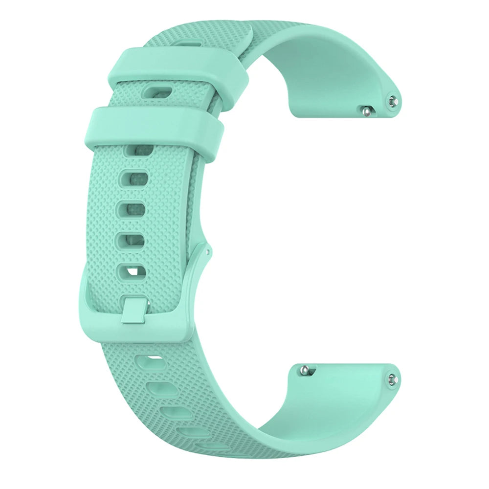 Cinturino per orologio in silicone per Garmin Venu 4/3/2/2s, 18mm 20mm 22mm, per Garmin Vivoactive 6/5/4/3/Forerunner 245