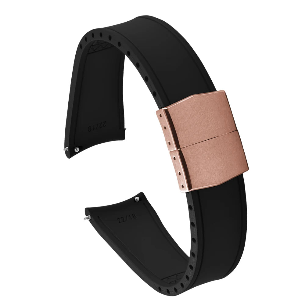 Bracelet Montre Caoutchouc pour Samsung - Rapide et Incurvée - Universel