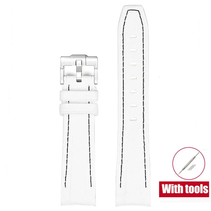 Bracelet de plongée Joint MoonSwatch 20mm pour Omega X Swatch hommes femmes Arc extrémité incurvée Bracelet en caoutchouc TPU pour outils de Bracelet de montre Rolex