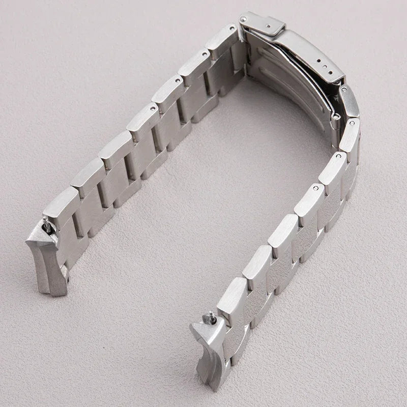 Bracciale in acciaio inossidabile massiccio 316L per orologio T120, 22mm, adatto per bracciale Tissot T120417, cinturino in metallo argentato da uomo