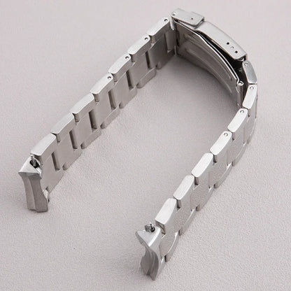 Bracciale in acciaio inossidabile massiccio 316L per orologio T120, 22mm, adatto per bracciale Tissot T120417, cinturino in metallo argentato da uomo