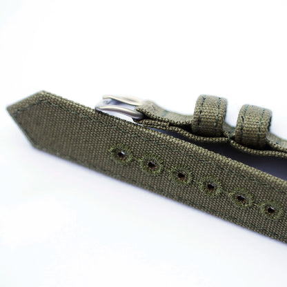 2025 nuovo RA02 RA03 G10 Nylon retrò militare subacqueo 18mm 19mm 20mm cinturini in tela in due pezzi per orologi