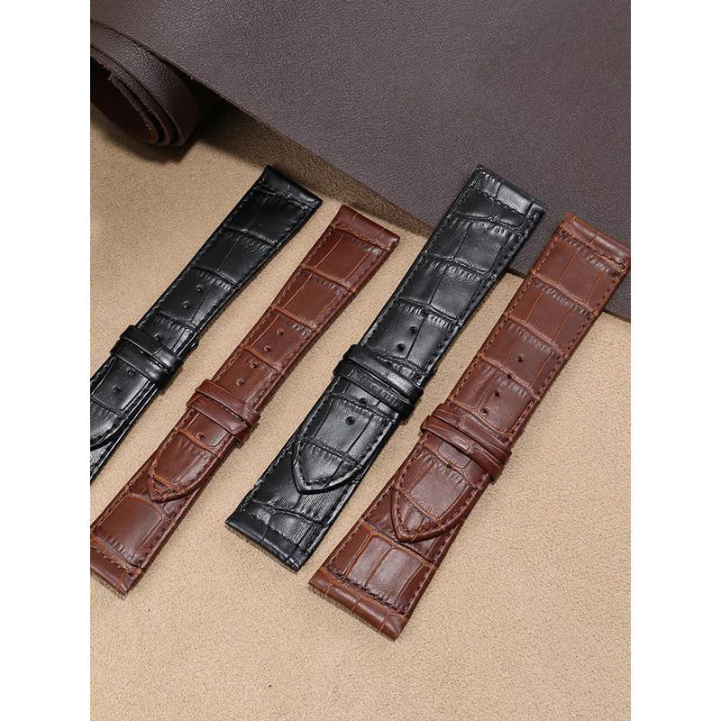 YOPO bracelet de montre en cuir véritable adapté à la montre Franck Muller 22 26 30mm 6002M 6000H bracelet de montre pour hommes et femmes