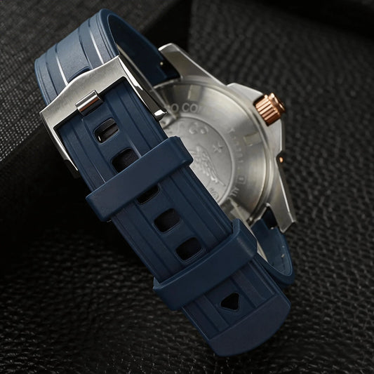 20mm Rubber Strap compatible with Omega Seamaster 300