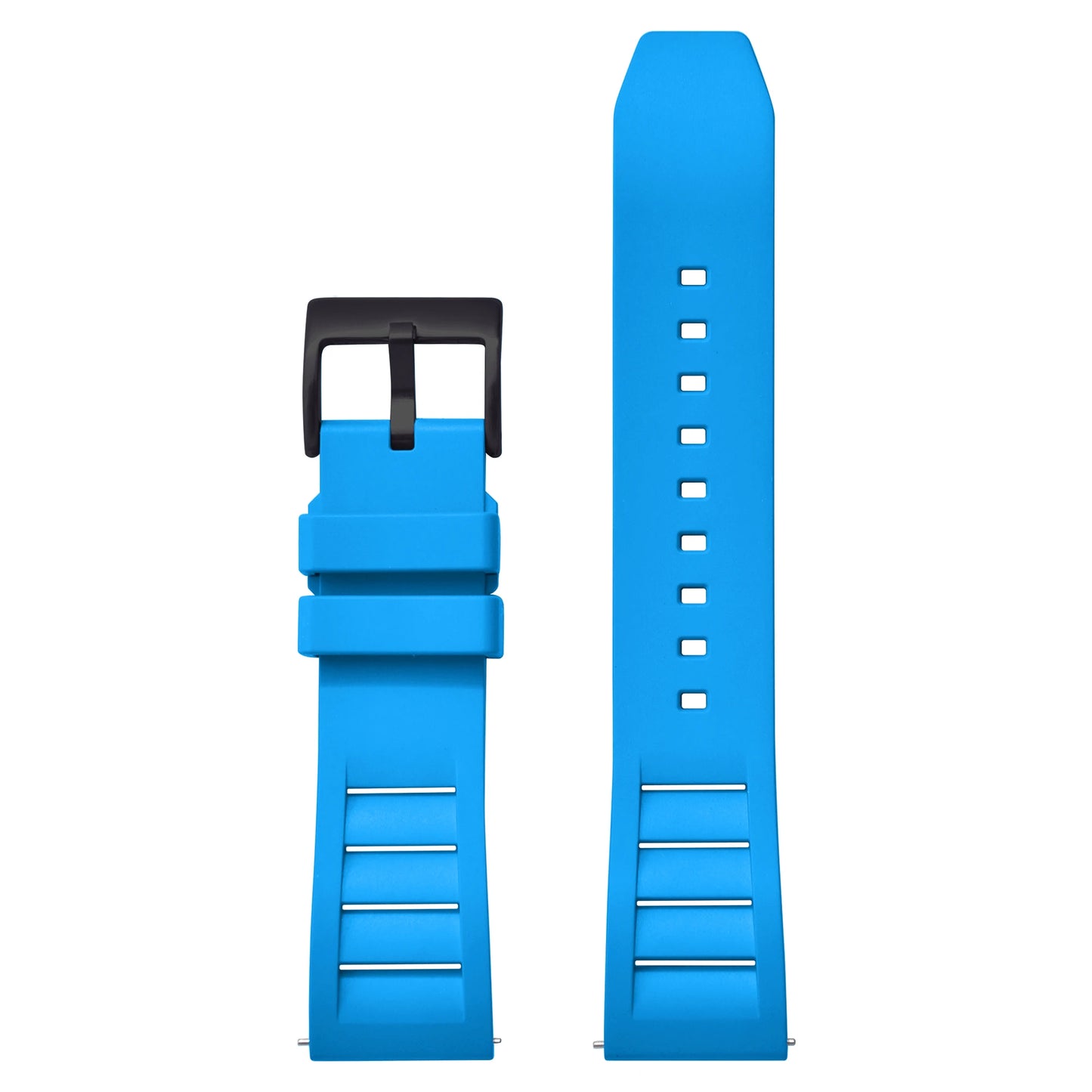 Premium Fluoro Rubber Watch Strap, FKM Watchband, Quick Release Watch Strap, Wrist Belt for Diving Watch Accessories, 20mm, 22mm, New
