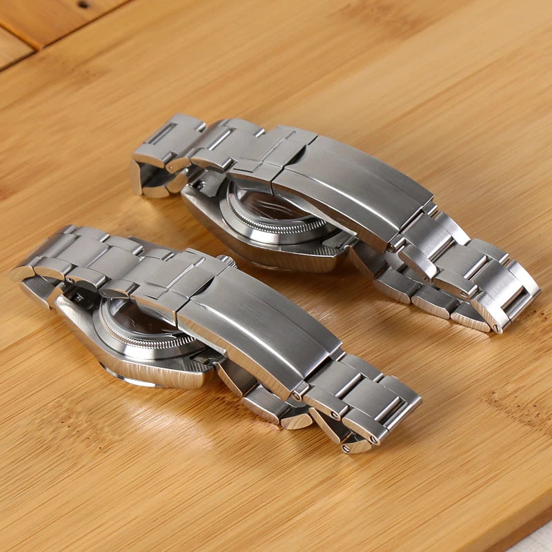 NH35 Watch Accessories, 36mm/39mm Stainless Steel Watch Case for Seiko NH35 NH38 NH36, 28.5mm Movement, Datejust Oyster Dial, Parts
