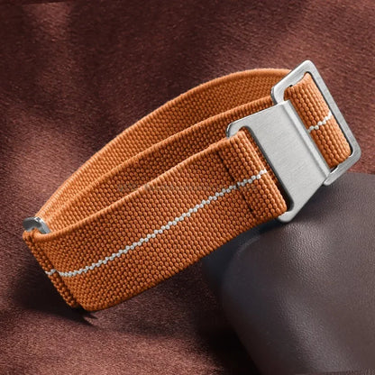 Cinturino in Nylon Elastico per Orologio 18/20/22mm, Cinturino Universale Sportivo Francese Paracadute per Uomini e Donne, Braccialetto per Smartwatch