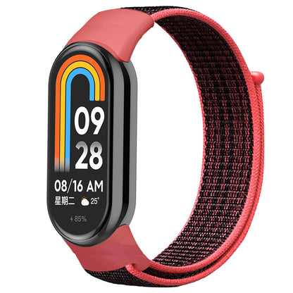Bracelet à boucle en Nylon pour xiaomi Mi Band 10 9 8, Bracelet de remplacement, pulsera Xiaomi Smart Band 10 9 8 NFC