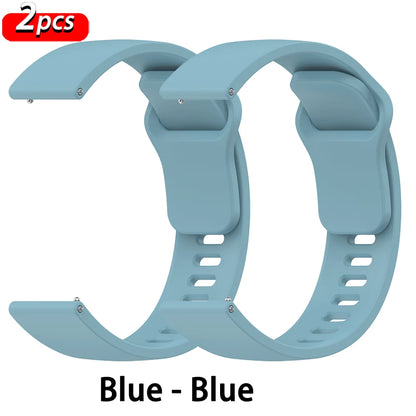 سوار سيليكون لساعة Redmi Watch 5 Active/5 Lite الذكية، إكسسوارات 22 مم، سوار رياضي لساعة Redmi Watch 5 Active/Lite