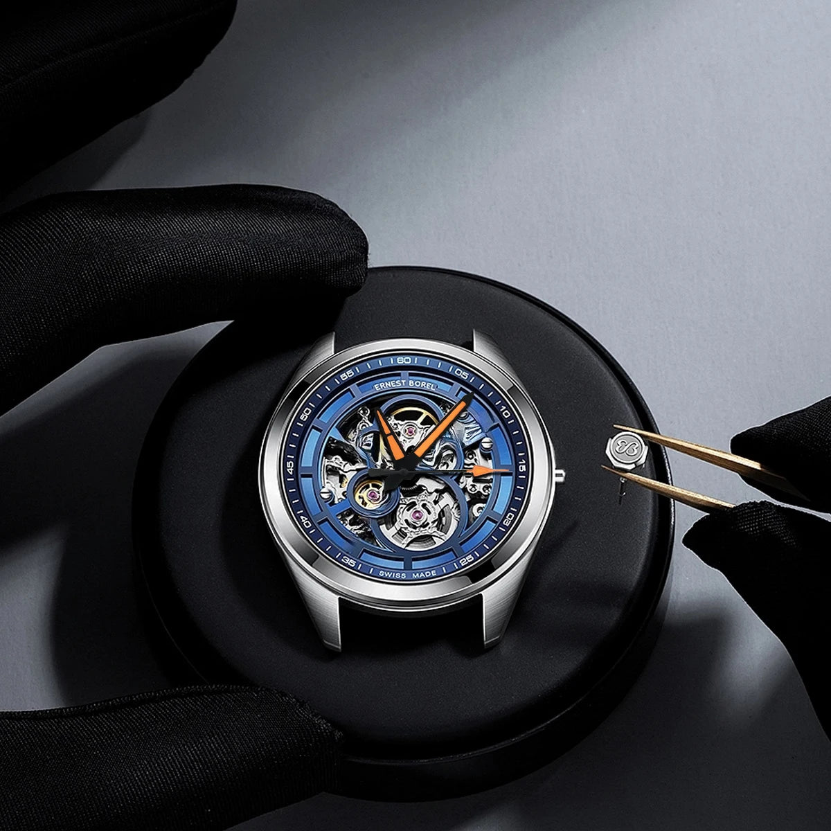 Aiguilles de montre modifiées pour mouvement NH35 NH36, aiguilles de montre lumineuses vertes, accessoires de montre NH35 NH36