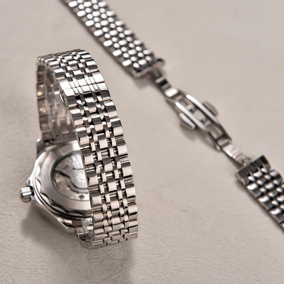 Cinturino per orologio ultra sottile in acciaio inossidabile, 20mm 22mm, in metallo lucidato, leggero, per uomini e donne, cinturini di ricambio per orologio da polso