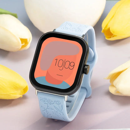 Carved Strap for Redmi Watch 6 5 4, Magnetic Silicone Bracelet for Redmi Watch 5 Active 3 Lite 5 Lite 3 Active