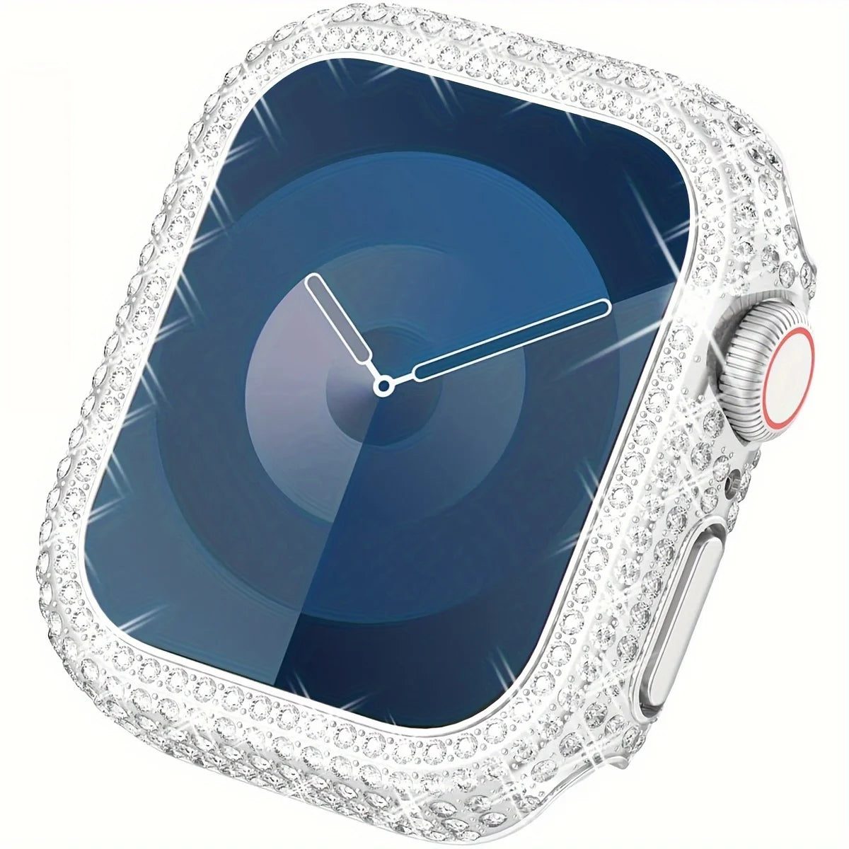 Блестящие стразы для корпуса Apple Watch, подходит для 38/40/41/42/44/45/49 мм, совместимо с Ultra/SE/10/9/8/7/6/5/4