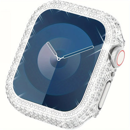 Блестящие стразы для корпуса Apple Watch, подходит для 38/40/41/42/44/45/49 мм, совместимо с Ultra/SE/10/9/8/7/6/5/4
