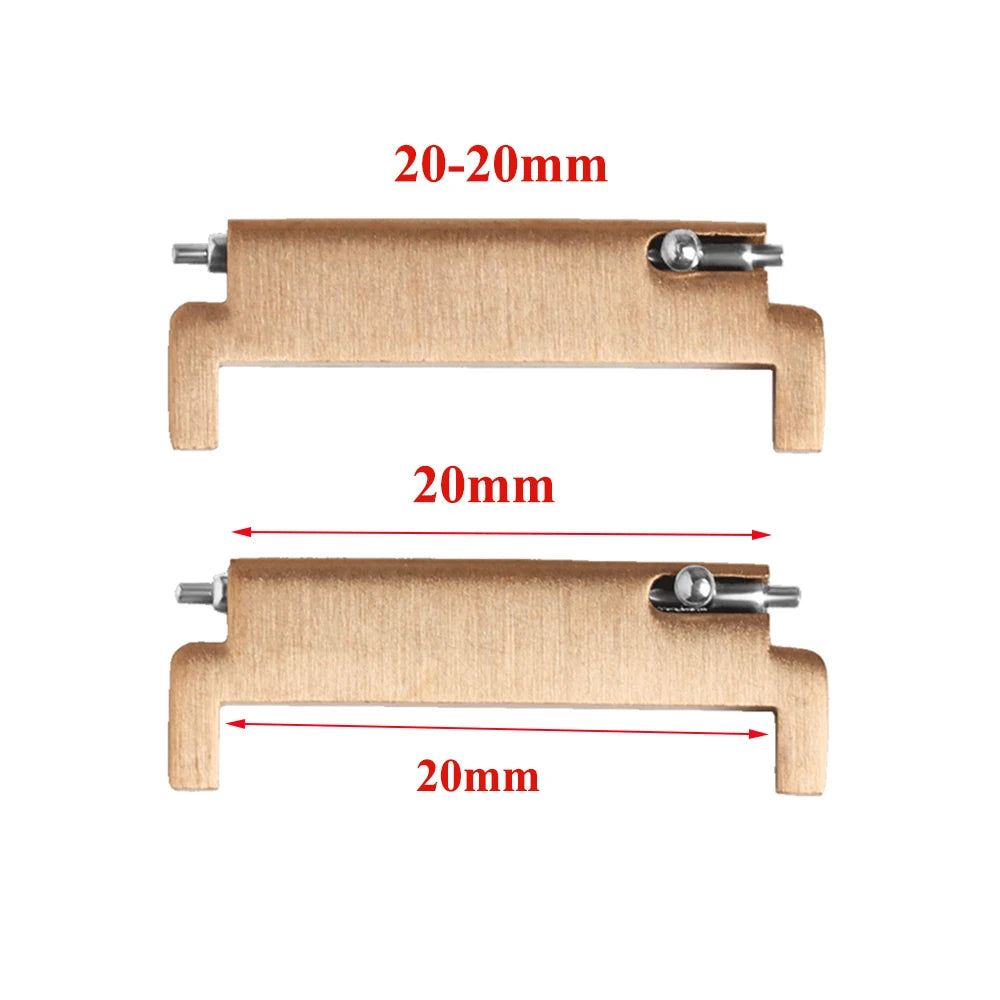 1 paire d'adaptateurs de bracelet de montre 18mm à 20mm, 22mm, 20mm à 18/20/22mm, 22mm à 22mm, connecteurs à broches à dégagement rapide, accessoires de montre