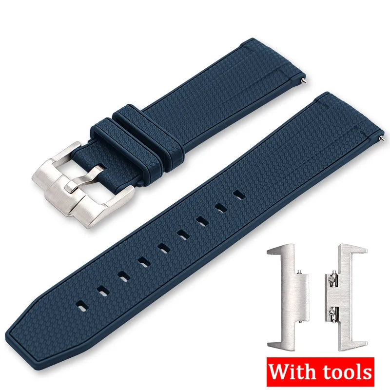 Bracelet en caoutchouc de silicone pour homme, adaptateur en acier à dégagement rapide, bracelet de montre, ceinture, Tissot Store, série X, T137.407, T137.410 Super First, 12mm