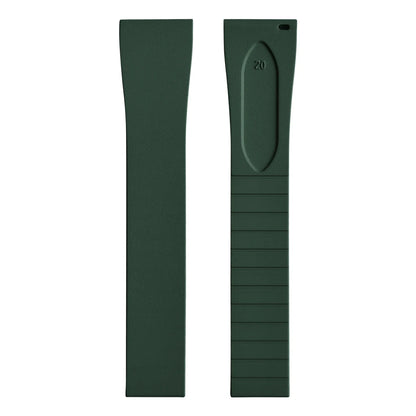 New CTS FKM watch strap 16mm 18mm 19mm 20mm 21mm 22mm quick-release butterfly clasp watch strap, CTS rubber strap for cutting to size