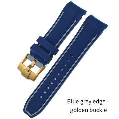 Bracelet de montre en caoutchouc à extrémités courbes de haute qualité, 24mm, pour DIESEL ON 57mm, surdimensionné, DZ7395, DZ7396, DZ7370, DZ7333, bracelet de montre pour hommes