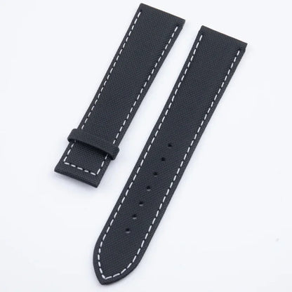 Bracelet de montre universel en Nylon, 19mm, 20mm, 21mm, 22mm, pour Omega, Planet Ocean Seamaster 300 Speedmaster, tissu, cuir, toile SEIKO