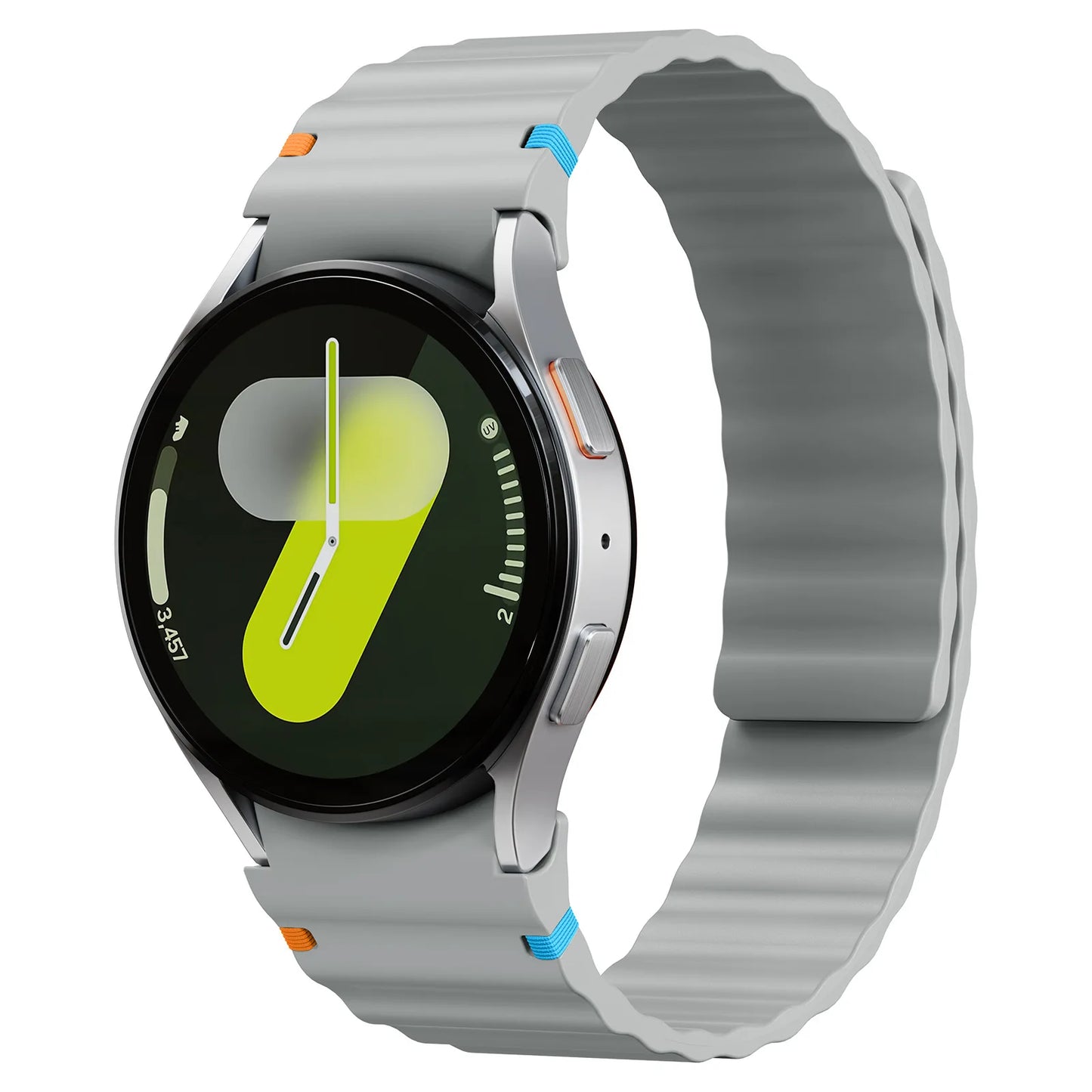 Magnetic band for Samsung Galaxy Watch 7 FE 6 5 4 44mm 40mm/5 Pro, no gaps, Correa Galaxy Watch 6 Classic 43mm 47mm