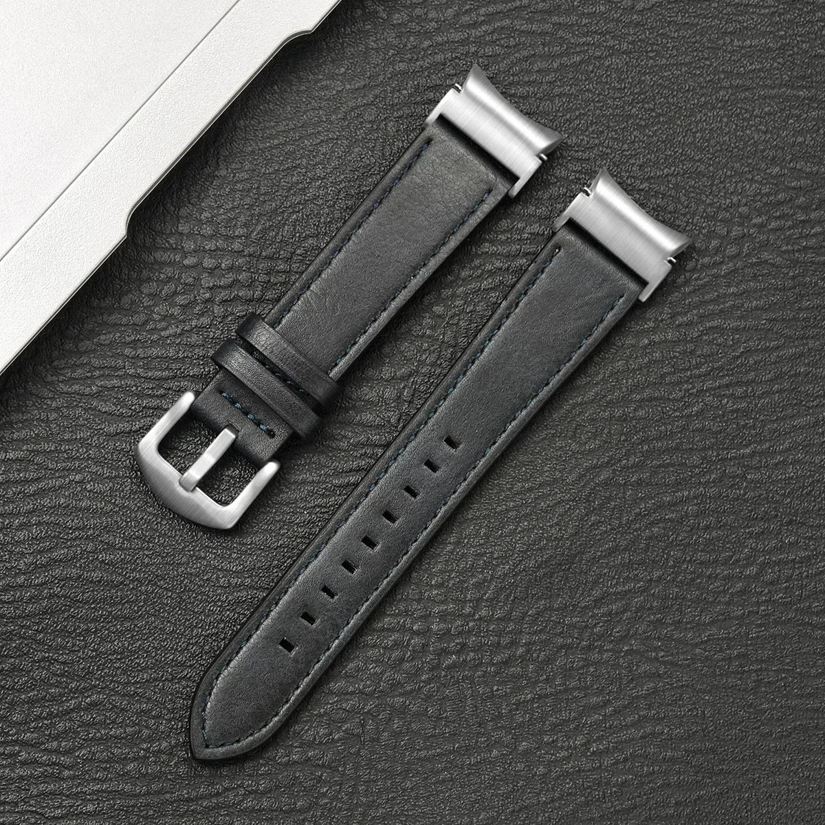 Bracelet en cuir sans écart pour Samsung Galaxy Watch 7 6 5 4 40mm 44mm 6 classique 43mm 47mm Bracelet de montre pour Galaxy Watch 5Pro 45mm
