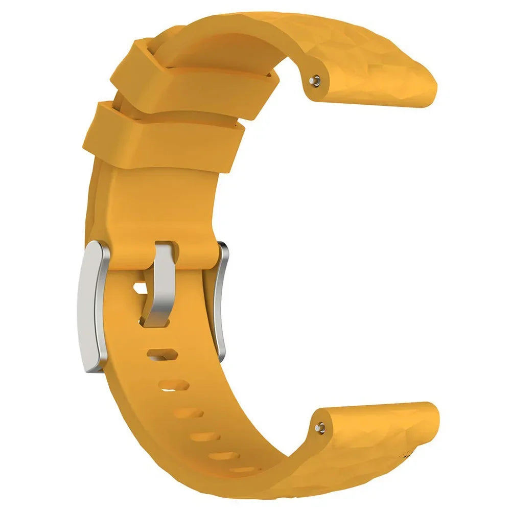 Suunto 9 Spartan outdoor HR bracelet, compatible with motorcycle electronic accessories, silicone material, durable and versatile