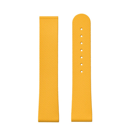 Cinturino in caucciù FKM JUELONG 20 mm di qualità superiore, vestibilità perfetta, estremità piatte, sgancio rapido universale, nero
