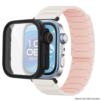 Étui + bracelet pour Huawei Watch Fit 5 4/4 Pro, bracelet en Silicone souple anti-transpiration pour Huawei Fit 3 ToUltra Cover