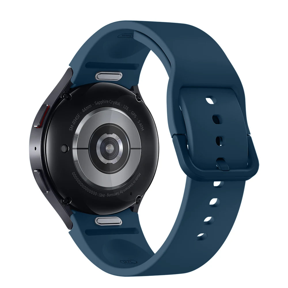 Bracelet d'origine pour Samsung Galaxy Watch 7 6 5 4 FE 44mm 40mm/Pro 45mm Bracelet de Sport en Silicone correa watch6 Bracelet classique 43 47mm