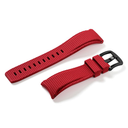 Bracelet de montre sport universel en caoutchouc fluoré FKM incurvé 20 mm 21 mm 22 mm à libération rapide pour Longines Omega Casio Seiko
