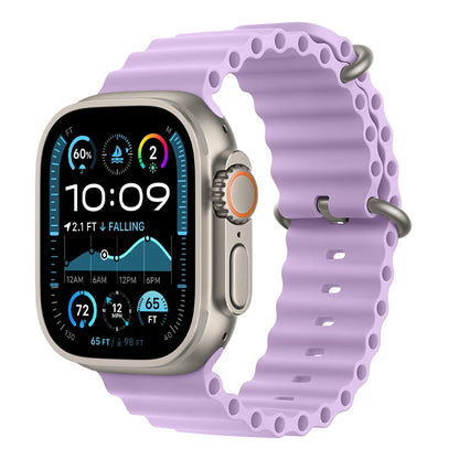 Bracelet Ocean pour Apple Watch Ultra 3 2, 49mm 46mm 44mm 40mm 45mm 41mm 42mm, Correa Bracelet iWatch Series 11 10 9 SE 8 7 6 5 4