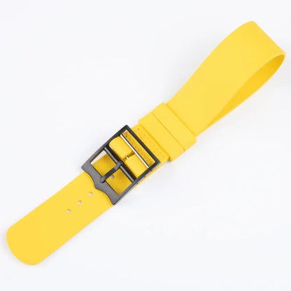 New Long FKM Fluororubber Watch Strap, 20/21/22mm, Military Band for Tudor BlackBay Omega Seamaster IWC Longines Rolex