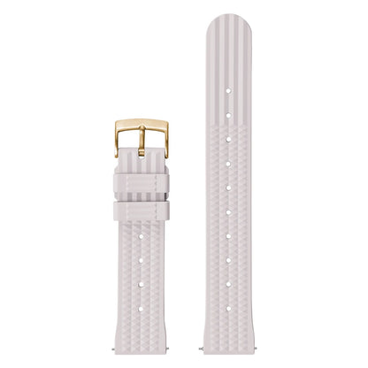 FKM – Fluororubber Waffle Watch Strap, 20mm 22mm, Universal, Waterproof, Comfortable, Sport, Quick Release