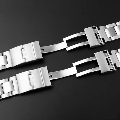 Cinturino in acciaio inossidabile di alta qualità per Longines HydroConquest Conquest L3.781 782 642, argento massiccio 21mm