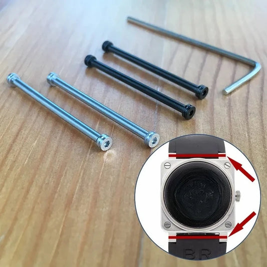 tubo a vite in acciaio per orologio automatico Bell & Ross INSTRUMENTS 42mm BR03
