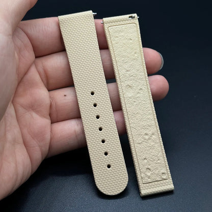 Bracelet montre 20mm caoutchouc Premium – Rapide à Boucle déployante – Toutes Marques