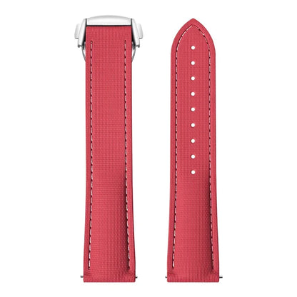 Cinturino in gomma fluorurata per Omega Seamaster 20mm 21mm 22mm FKM, cinturino universale a sgancio rapido, accessori per Rolex e Tudor