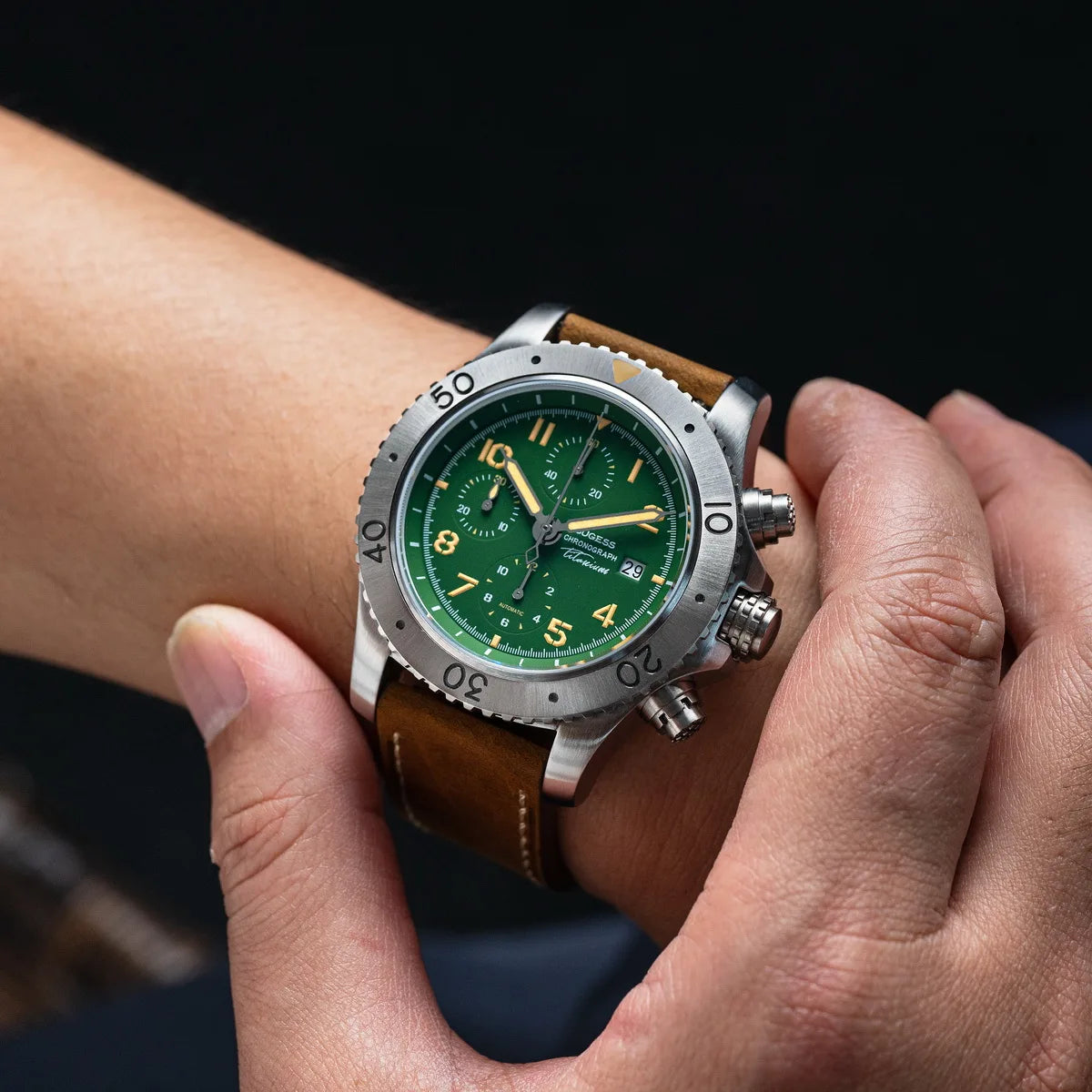 Reloj automático Sugess para hombre S464