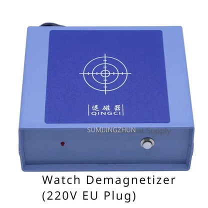 Démagnétiseur de montre compact et portable 220V, outil de démagnétisation professionnel pour les horlogers, kit de réparation