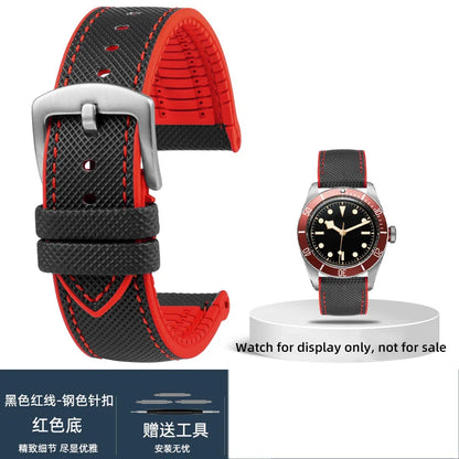 Per Casio Swordfish MDV-106 Marlin MDV106 Cinturino MDV107 MTPVD01 Cinturino in gomma Ghost Water 5374 Cinturino 22mm Cinturino sportivo