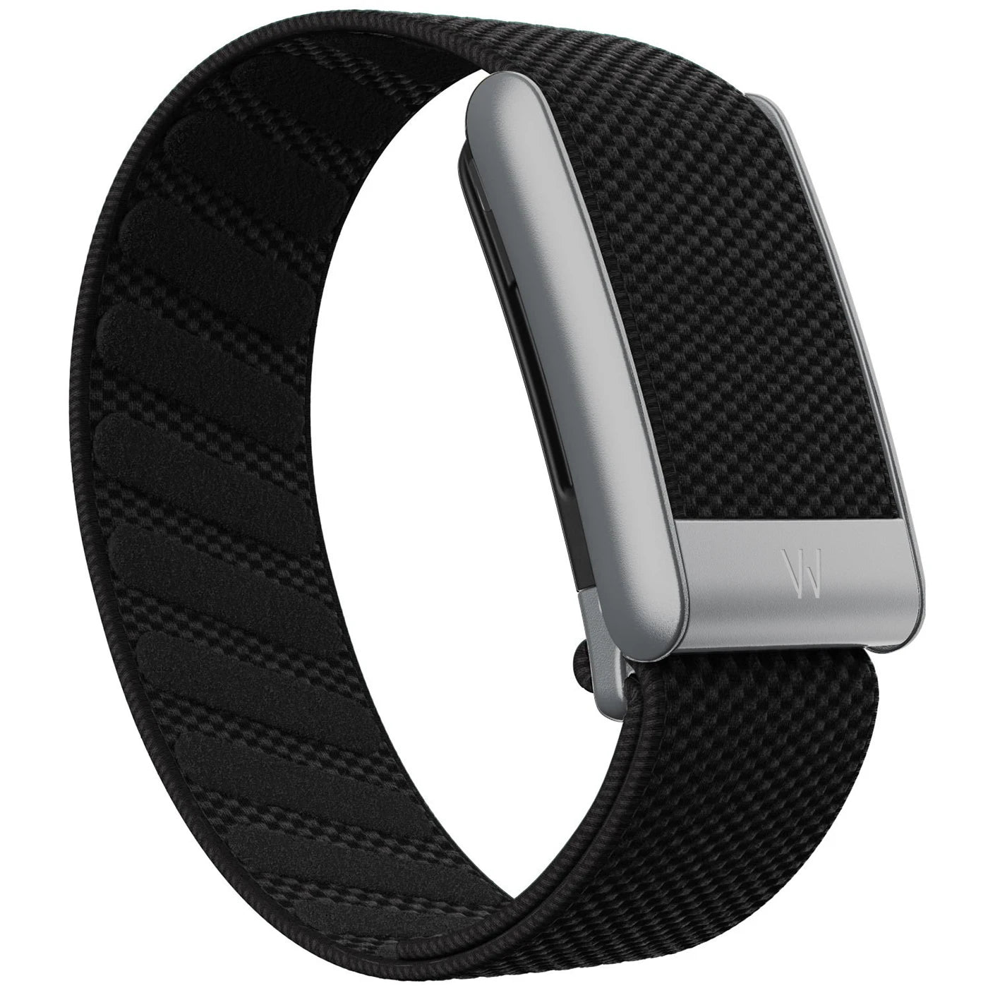 Black, Silver, and Gold Bracelet for Whoop 5.0 Mg, Bracelet with W Logo, Elastic Woven Nylon Band, Sport Replacement Straps for Whoop