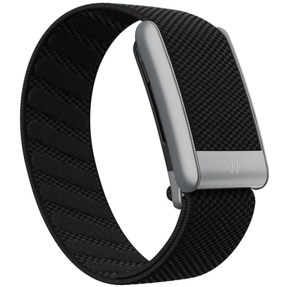 Black, Silver, and Gold Bracelet for Whoop 5.0 Mg, Bracelet with W Logo, Elastic Woven Nylon Band, Sport Replacement Straps for Whoop