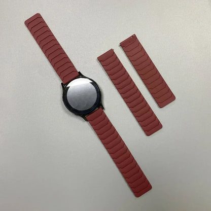 Bracelet magnétique en Silicone, 20 22mm, pour Huami AMAZFIT BIP 6 5 UNITY, pour Redmi 5 3 Active/Lite, pour Amazfit T-Rex 3 Pro 48mm