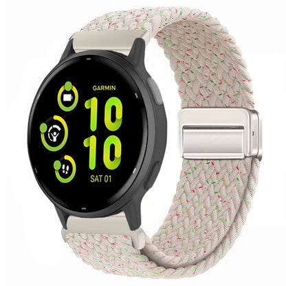 Bracelet magnétique en Nylon, 20mm 22mm, pour Garmin Forerunner 970 570 165 55 965 265/Venu 3, Bracelet de sport Garmin Active 6 5 Correa