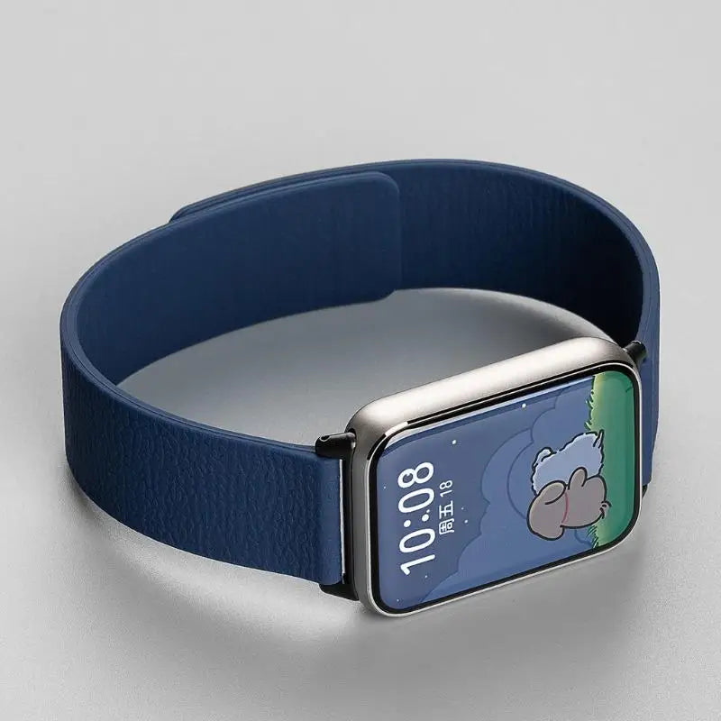 Boucle magnétique en Silicone pour Redmi 6 5 4, sangle de sport, ceinture de remplacement en Silicone, Bracelet Correa