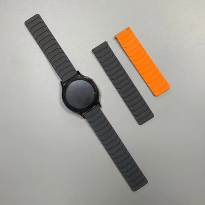 Bracelet magnétique en Silicone, 20 22mm, pour Huami AMAZFIT BIP 6 5 UNITY, pour Redmi 5 3 Active/Lite, pour Amazfit T-Rex 3 Pro 48mm