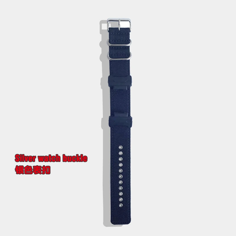 Lug adapters for GLS/G/GW/GB/DW-5600/6900 + canvas watch straps