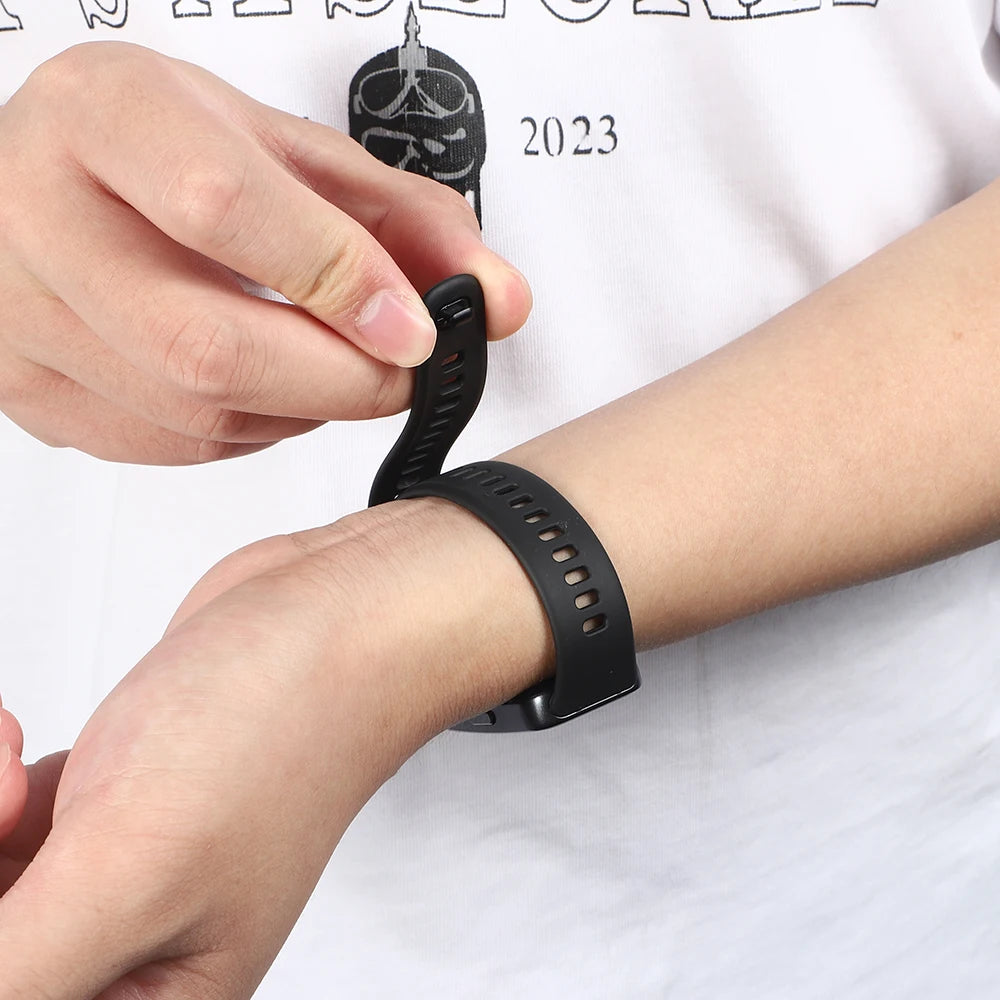 Bracelets d'origine pour Huawei Band 10 9 8 accessoires bracelet de remplacement bracelet en Silicone correa Huawei Band 10 9 8 bracelet NFC