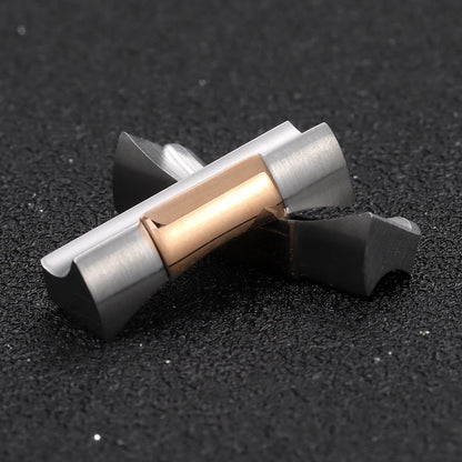 2 pièces lien d'extrémité incurvée solide pour bracelet de montre Rolex Submariner pour Water Ghost pour Daytona 20mm 21mm bracelet en caoutchouc connexion sans couture